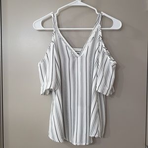 Sienna sky shoulderless blouse